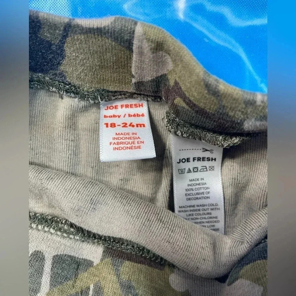 🐣4  for $20🥚 Joe Fresh - Toddlers Camo Bus Pants - Size 18-24 Months - Picture 2 of 2